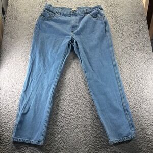 Red Head Jeans Men's 44x34 Blue Cotton Denim Straight Workwear Utility Travel